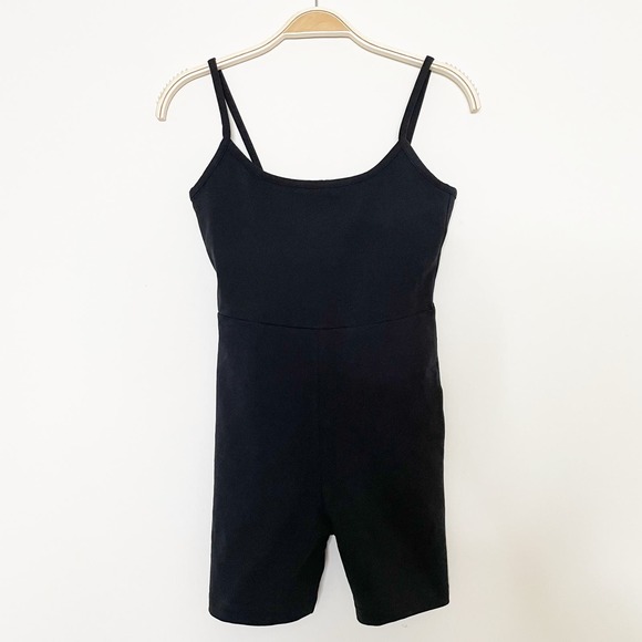 NWT Madewell Knit Biker Unitard in True Black Size‎ Small - Picture 3 of 10